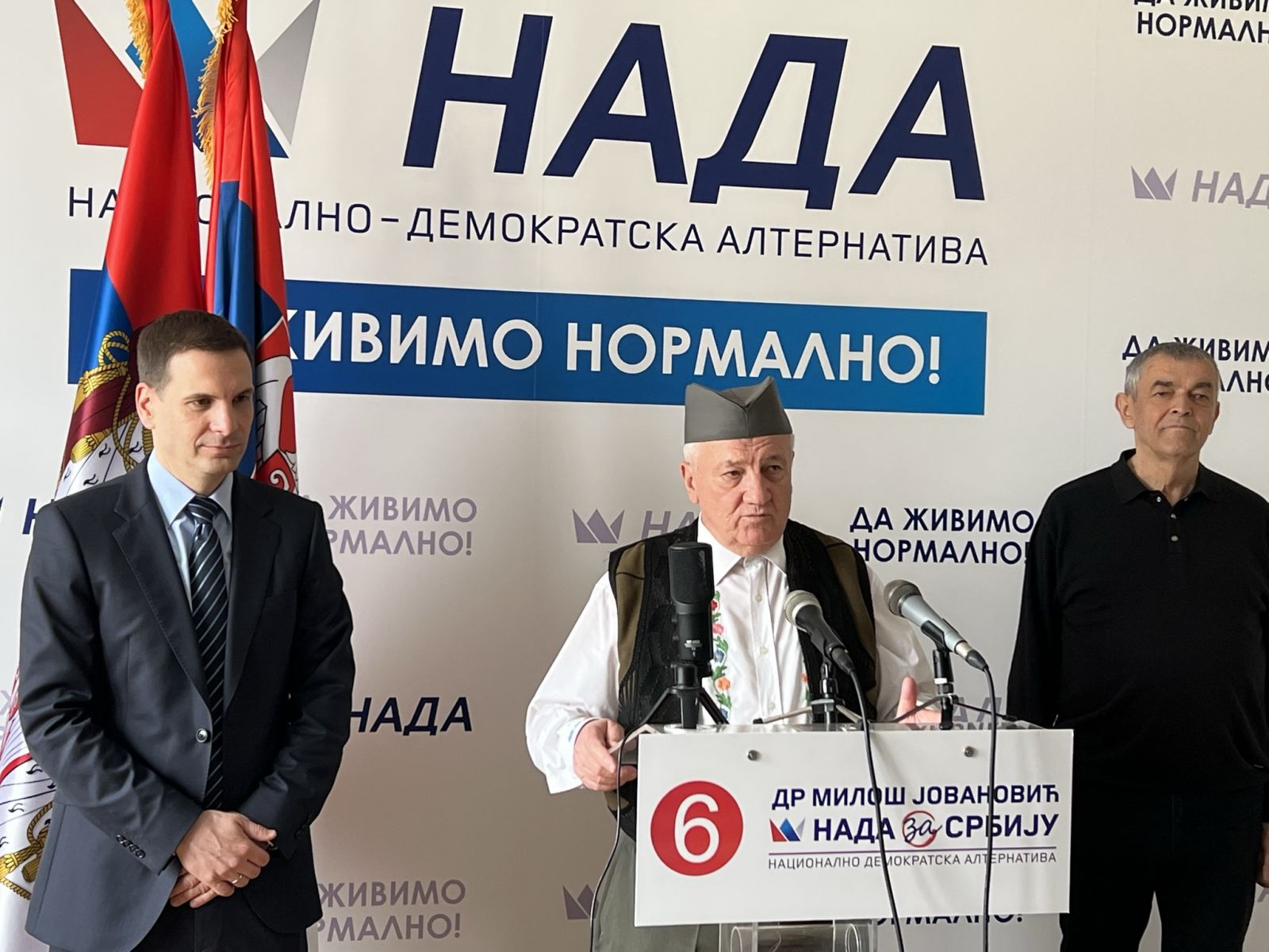 Miladin Ševarlić podržao dr Miloša Jovanovića i Srpsku koaliciju NADA