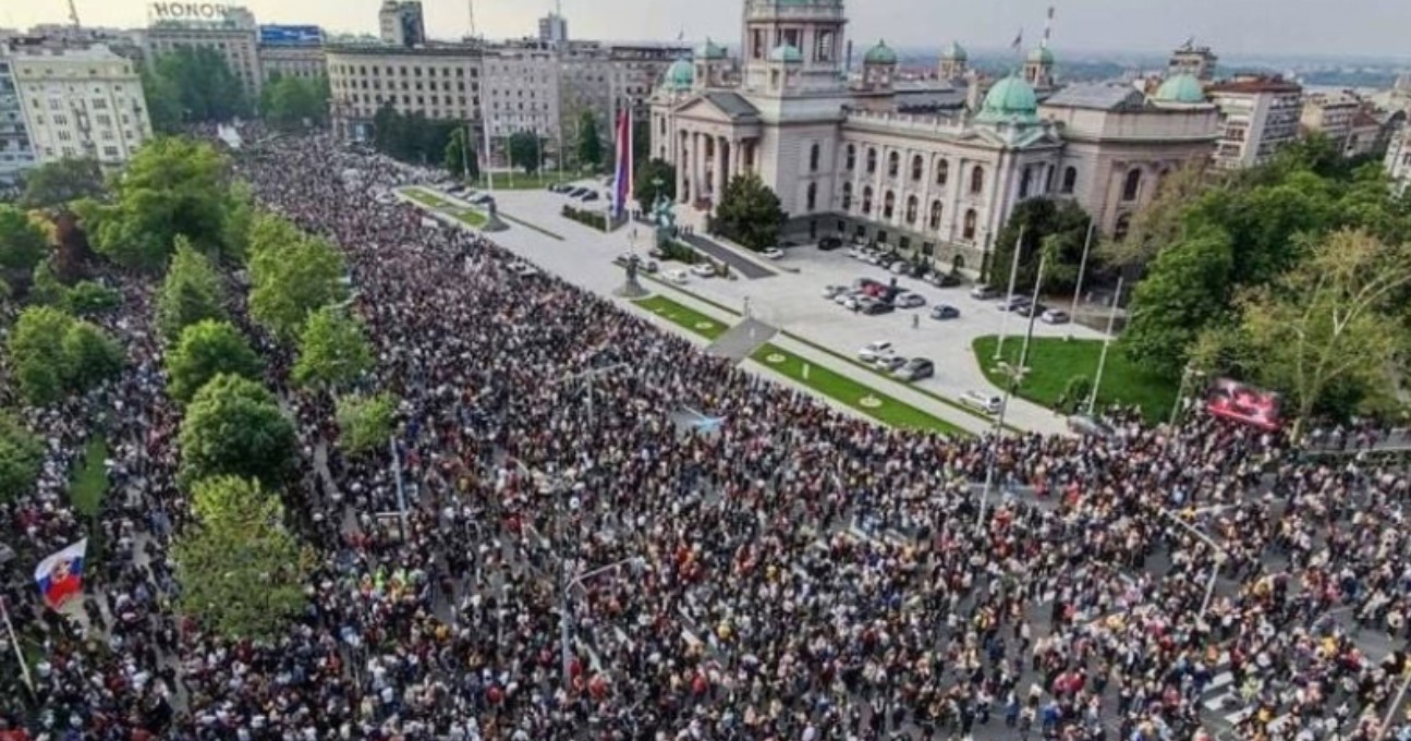 НАДА: Позив на свеопшти бунт против криминалног режима Александра Вучића