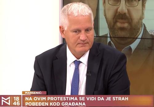 „Jedino Miloš Jovanović može da pobedi Vučića“: Marsenić poručuje da treba promeniti pristup protestu