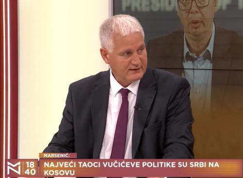 Marsenić: Srbe love kao zečeve na KiM, krah Vučićeve politike