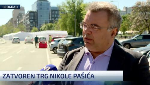 „Као Турци кад избаце башибозук испред својих шатора“: Димитријевић о блокади Трга Николе Пашића