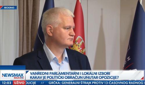 Кључне две тачке програма Новог ДСС-а рушење режима и преиспитивање односа са ЕУ (видео)